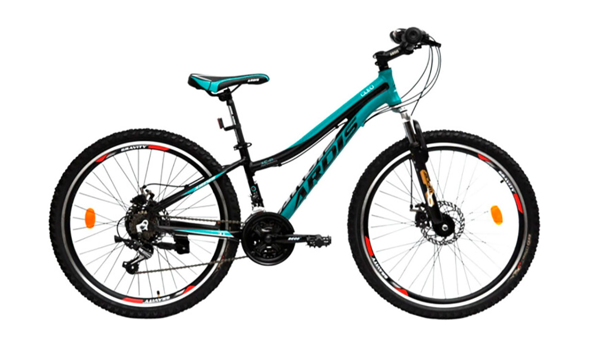 Фотография Велосипед ARDIS CLEO 26" 2021 размер М Черно-голубой